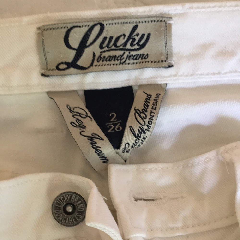 Lucky White Jeans